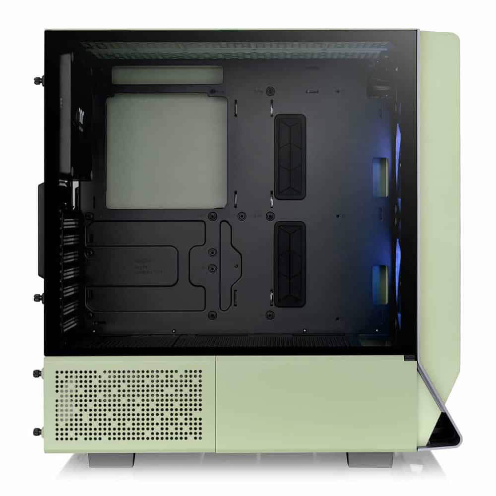 (image for) ThermalTake Ceres 300 TG ARGB Matcha Green Mid Tower PC Case